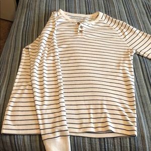 Black And White Stipped Shirt
